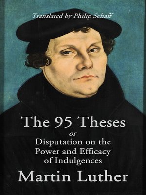 cover image of The 95 Theses